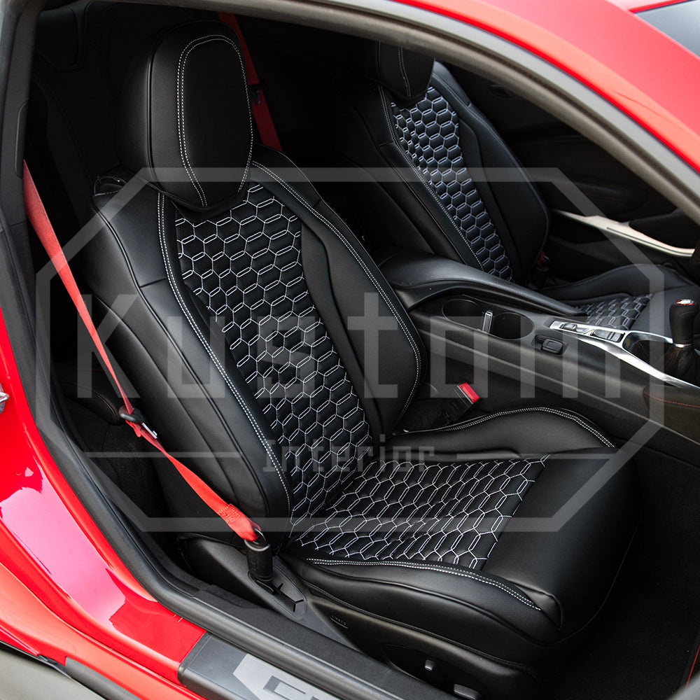 6th Gen Camaro Coupe ZL1  RECARO Leather Seat Covers