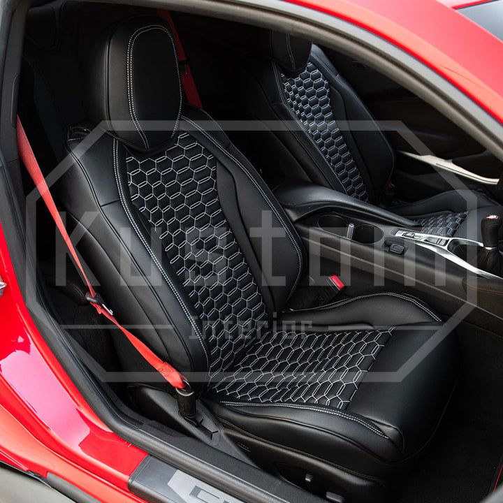 6th Gen Camaro Coupe ZL1  RECARO Leather Seat Covers