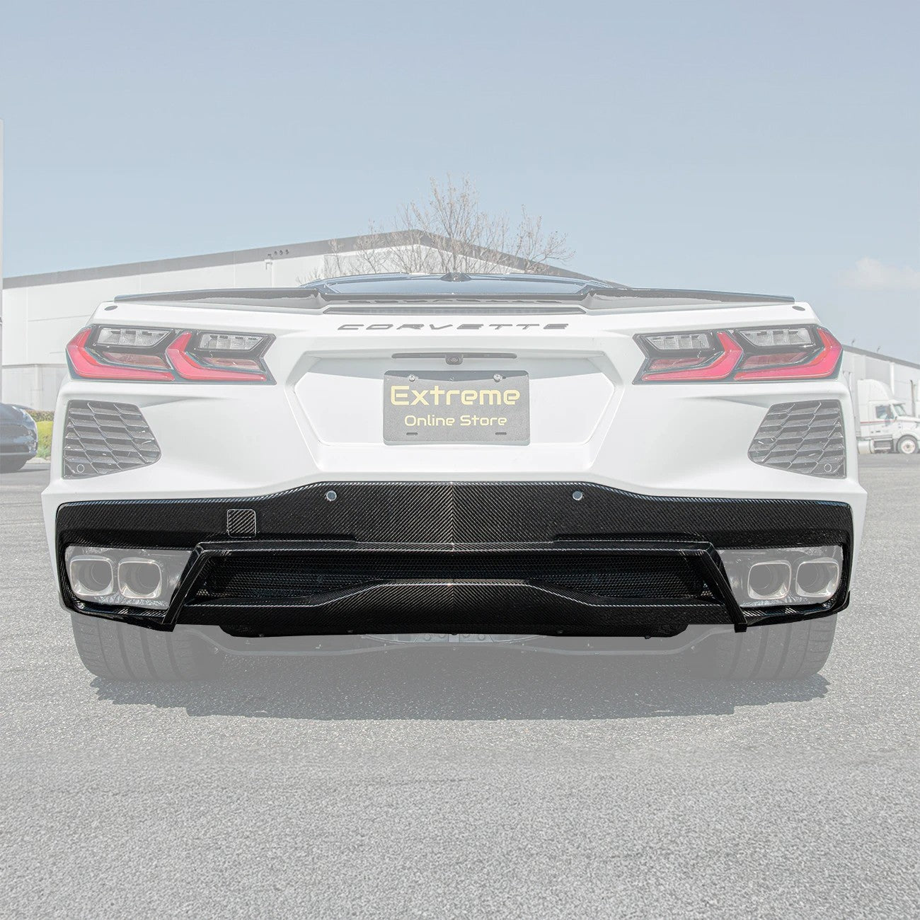 Chevrolet Corvette C8 Rear Diffuser