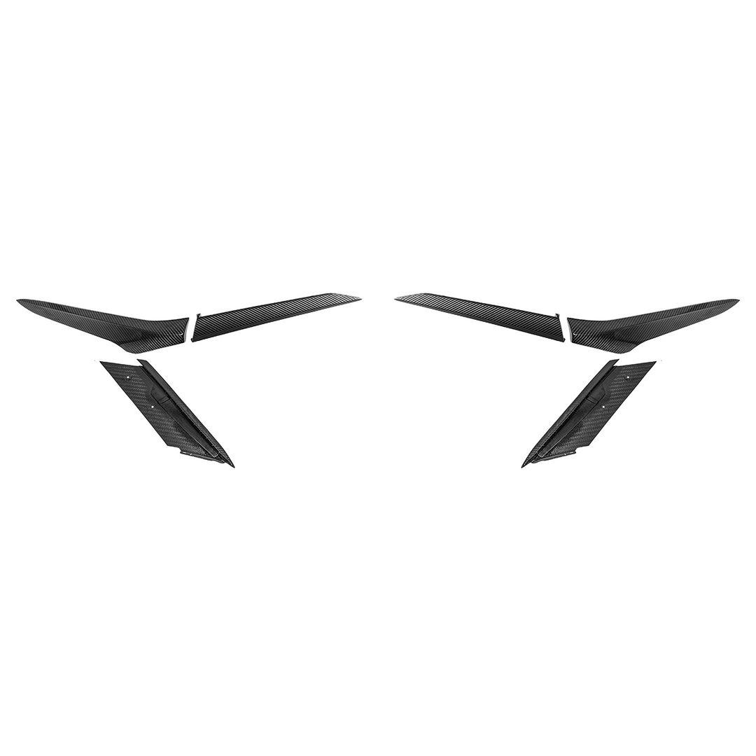 Corvette C8 Z06 CARBON FIBER Replacement Side Fender Vent Door Garnish