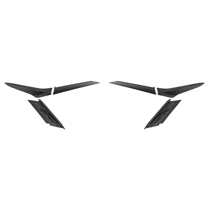 Corvette C8 Z06 CARBON FIBER Replacement Side Fender Vent Door Garnish