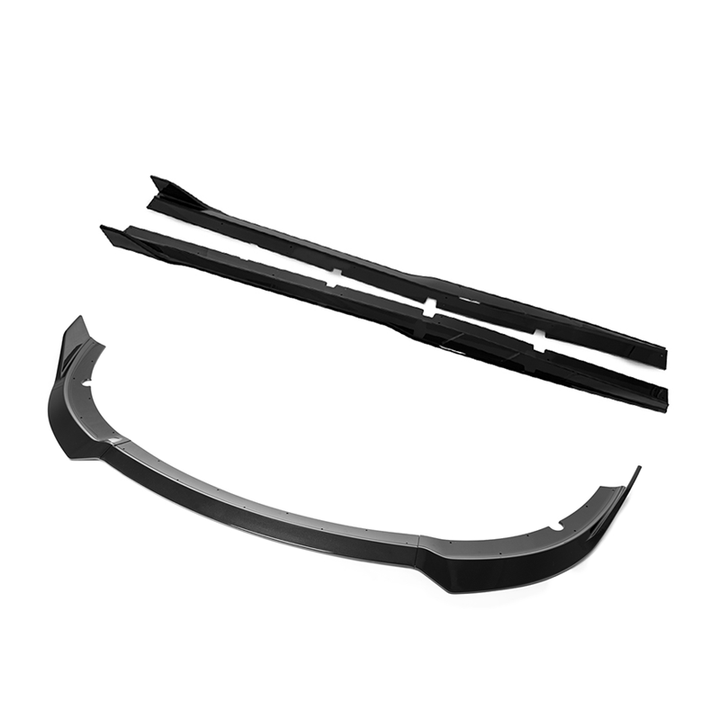 2015-Up Dodge Charger SRT Performance Front Splitter &amp; Rocker Panel