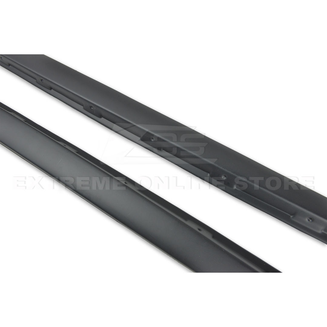 Corvette C6 Base Model Extended Front Splitter Lip &amp; Side Skirts Rocker Panels