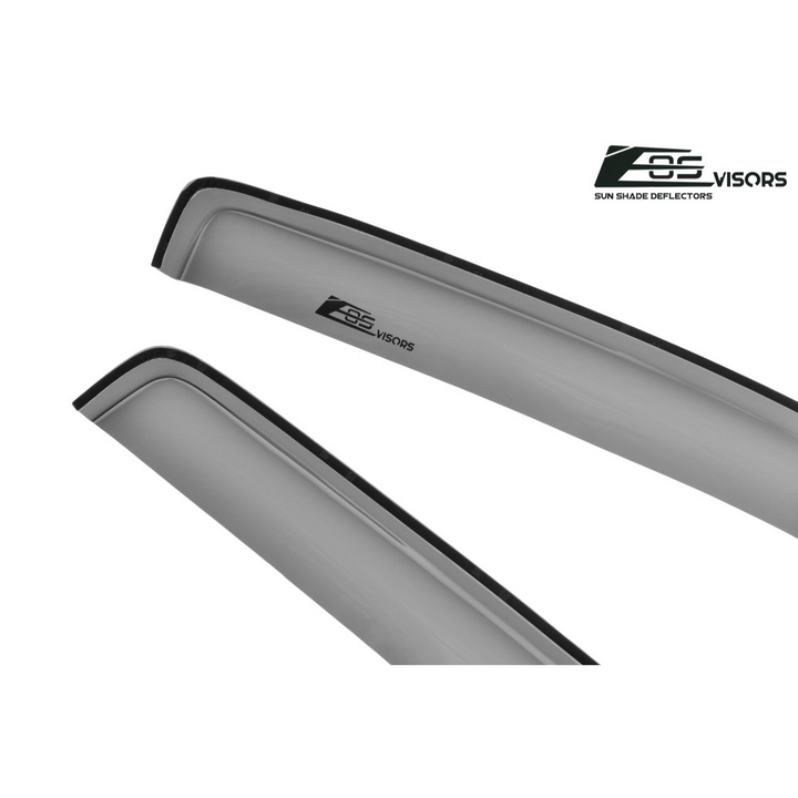 2016-Up Toyota Tacoma Double Cab Window Visors Wind Deflectors Rain Guards