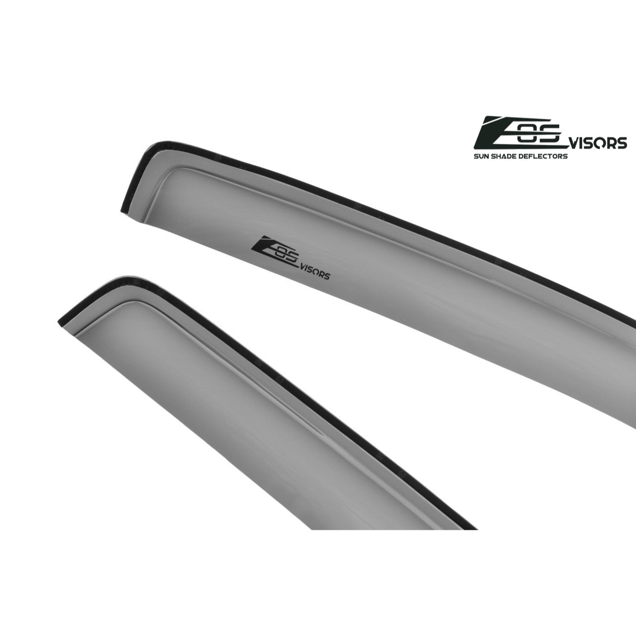 2016-Up Toyota Tacoma Double Cab Window Visors Wind Deflectors Rain Guards