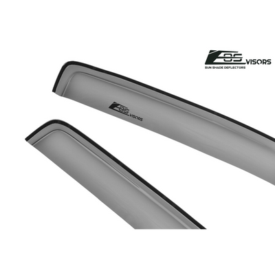 2016-Up Toyota Tacoma Double Cab Window Visors Wind Deflectors Rain Guards