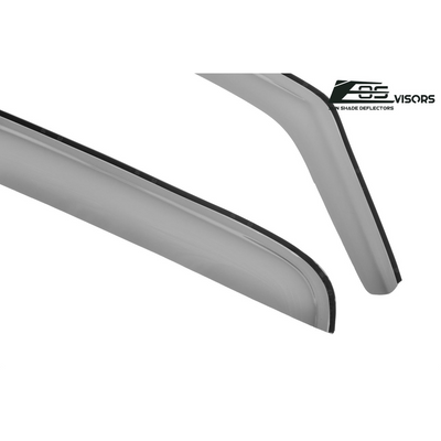 2016-Up Toyota Tacoma Double Cab Window Visors Wind Deflectors Rain Guards