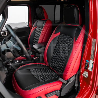 2018-Up Jeep Wrangler JL Custom Leather Seat Covers