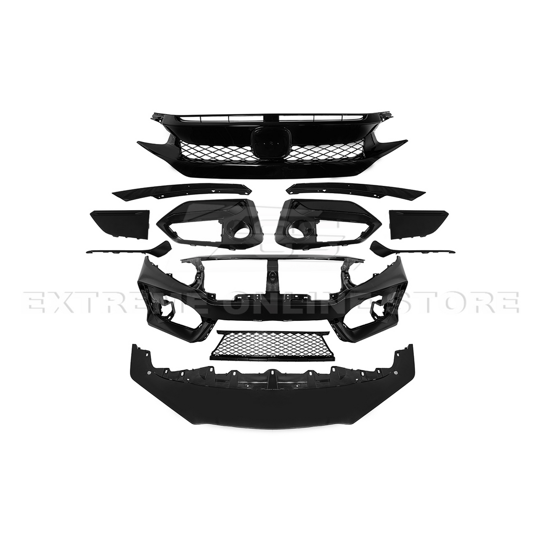 2016-21 Honda Civic JDM Type-R Conversion Front Bumper Kit