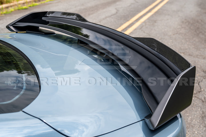 2024+ Ford Mustang Darkhorse DRY CARBON FIBER Rear Gurney Spoiler