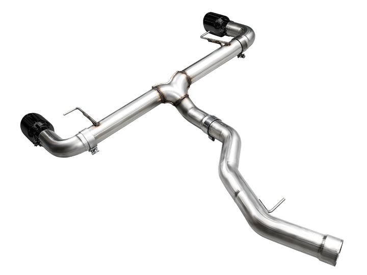 AWE Track Edition Axleback Exhaust for BMW G2X 330i/430i - Diamond Black