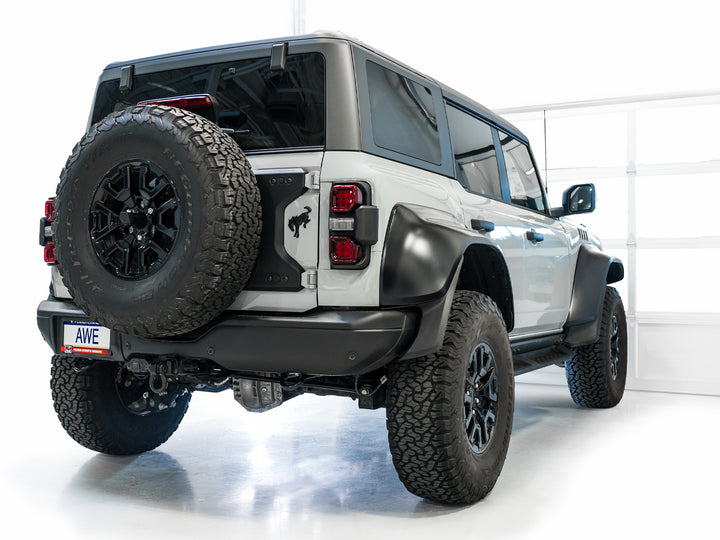 AWE SwitchPath Exhaust for Ford Bronco Raptor - Dual BashGuards