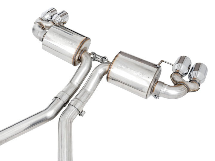 AWE Resonated Touring Edition Exhaust for G2X M340i / M440i - Chrome Silver