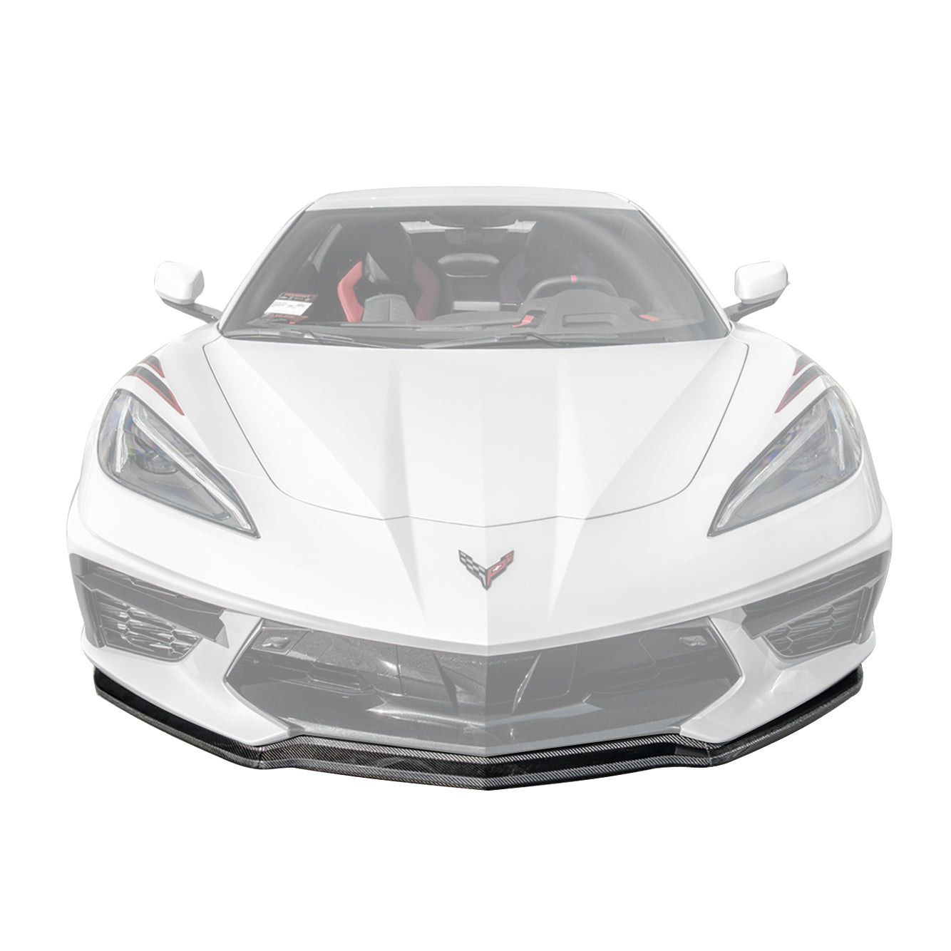 Chevrolet Corvette C8 Z51 Package Front Splitter