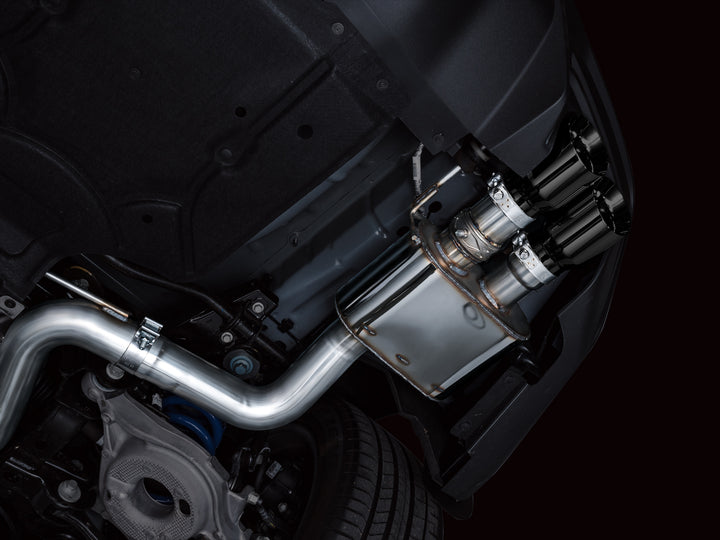 AWE SwitchPath™ Exhaust for S650 Ford Mustang GT Fastback - Quad Diamond Black Tips