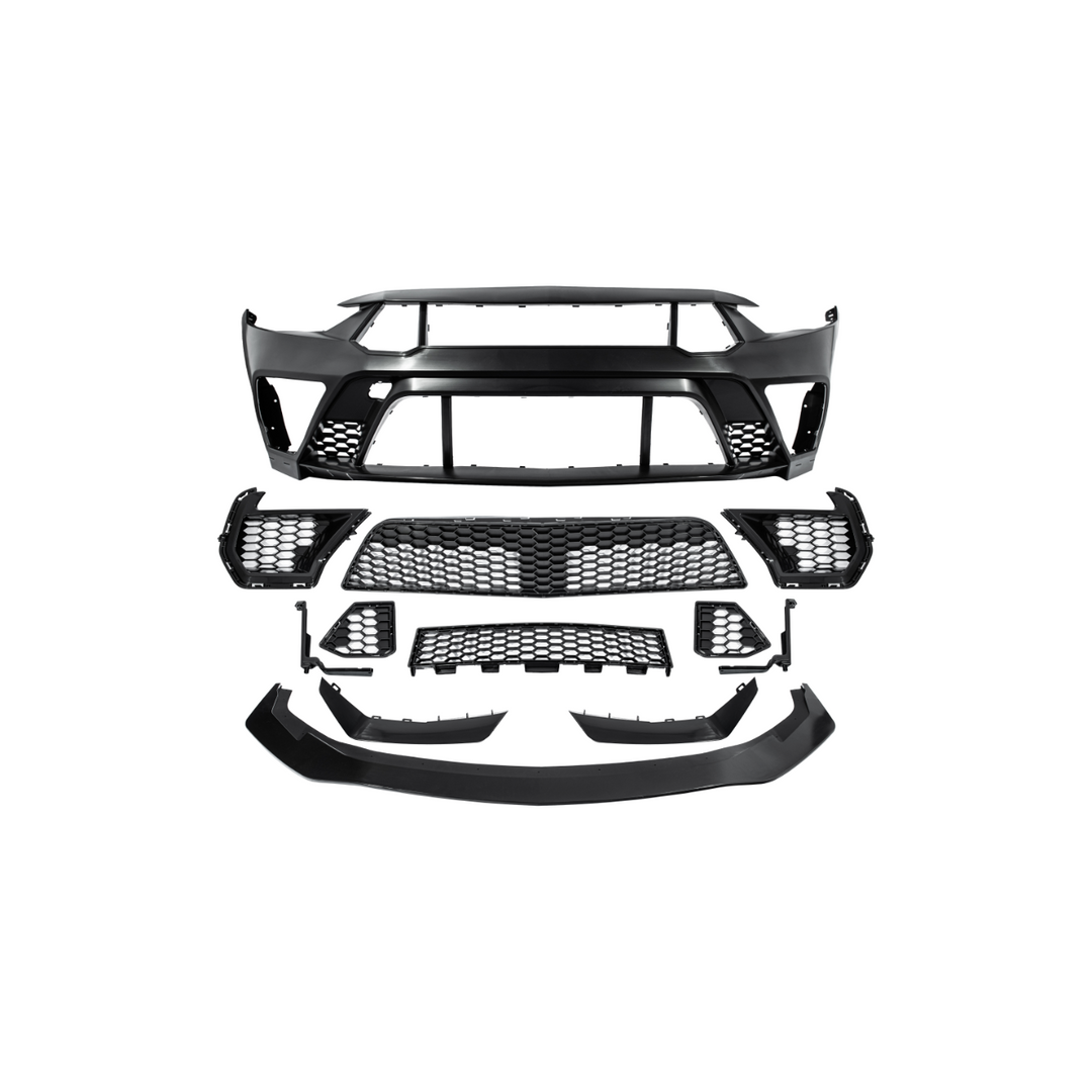 2018-23 Ford Mustang | S650 GTD Style Front Bumper Cover Conversion Kit