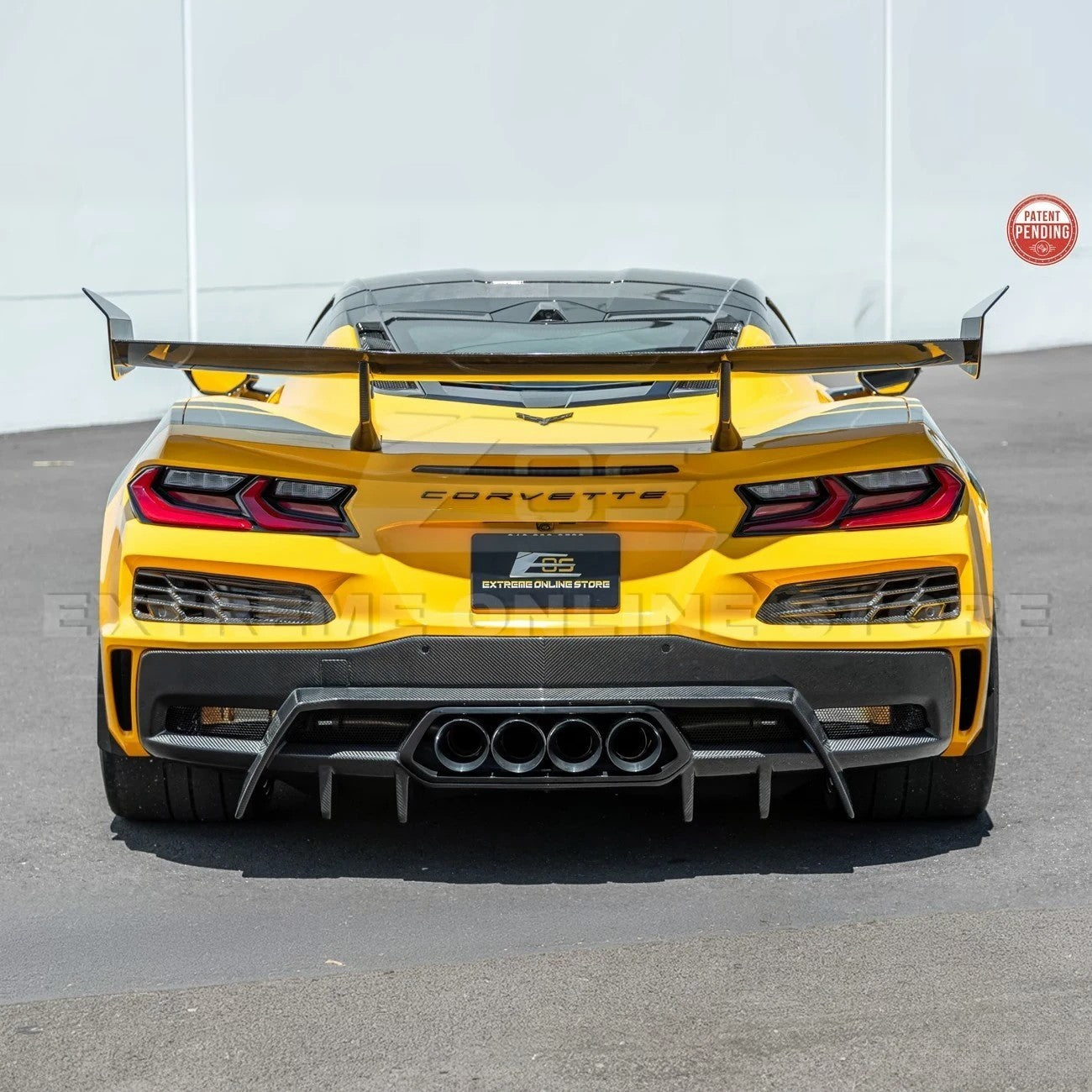 2020-Up Corvette C8 Z06 Z07 Package | ZR1 Style Rear Wing Spoiler