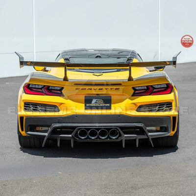 2020-Up Corvette C8 Z06 Z07 Package | ZR1 Style Rear Wing Spoiler