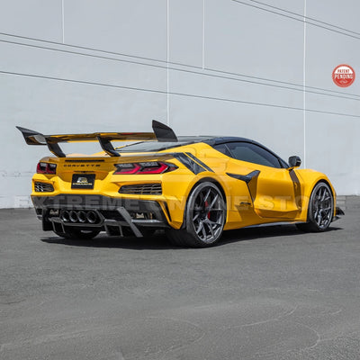 2020-Up Corvette C8 Z06 Z07 Package | ZR1 Style Rear Wing Spoiler