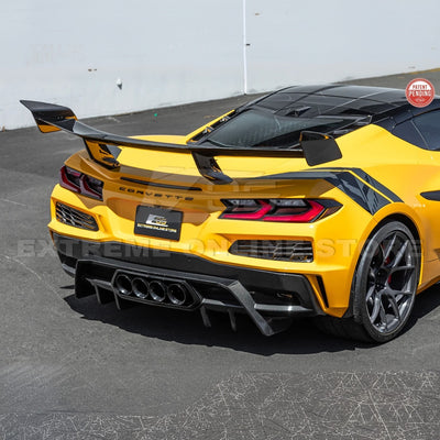 2020-Up Corvette C8 Z06 Z07 Package | ZR1 Style Rear Wing Spoiler