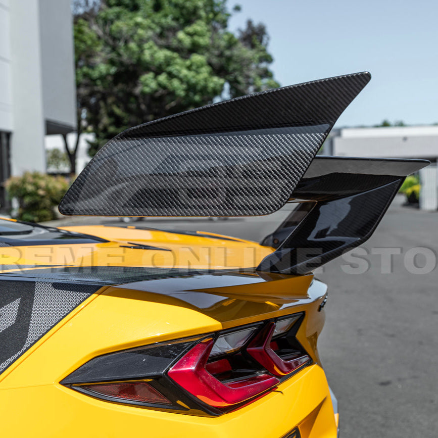 2020-Up Corvette C8 Z06 Z07 Package | ZR1 Style Rear Wing Spoiler