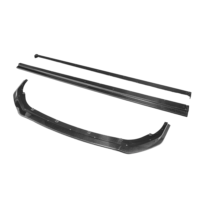 2023-24 GR Corolla Carbon Fiber Front Lip &amp; Side Skirts