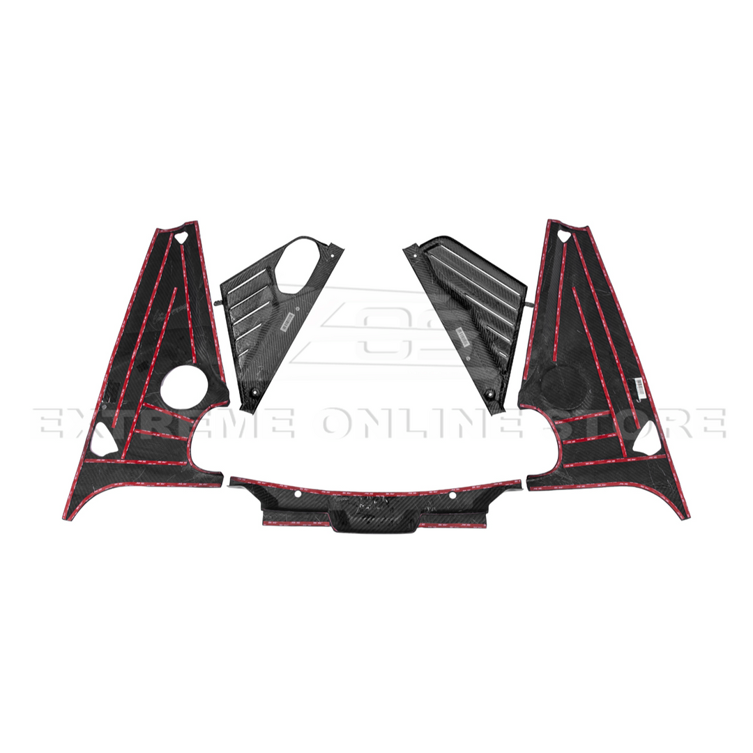 Corvette C8 CARBON FLASH Engine Bay Trim Appearance Panel Cover
