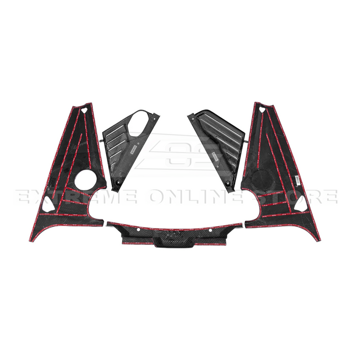 Corvette C8 CARBON FLASH Engine Bay Trim Appearance Panel Cover