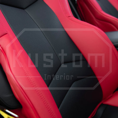 Corvette C8 Premium Custom Leather Seat Covers