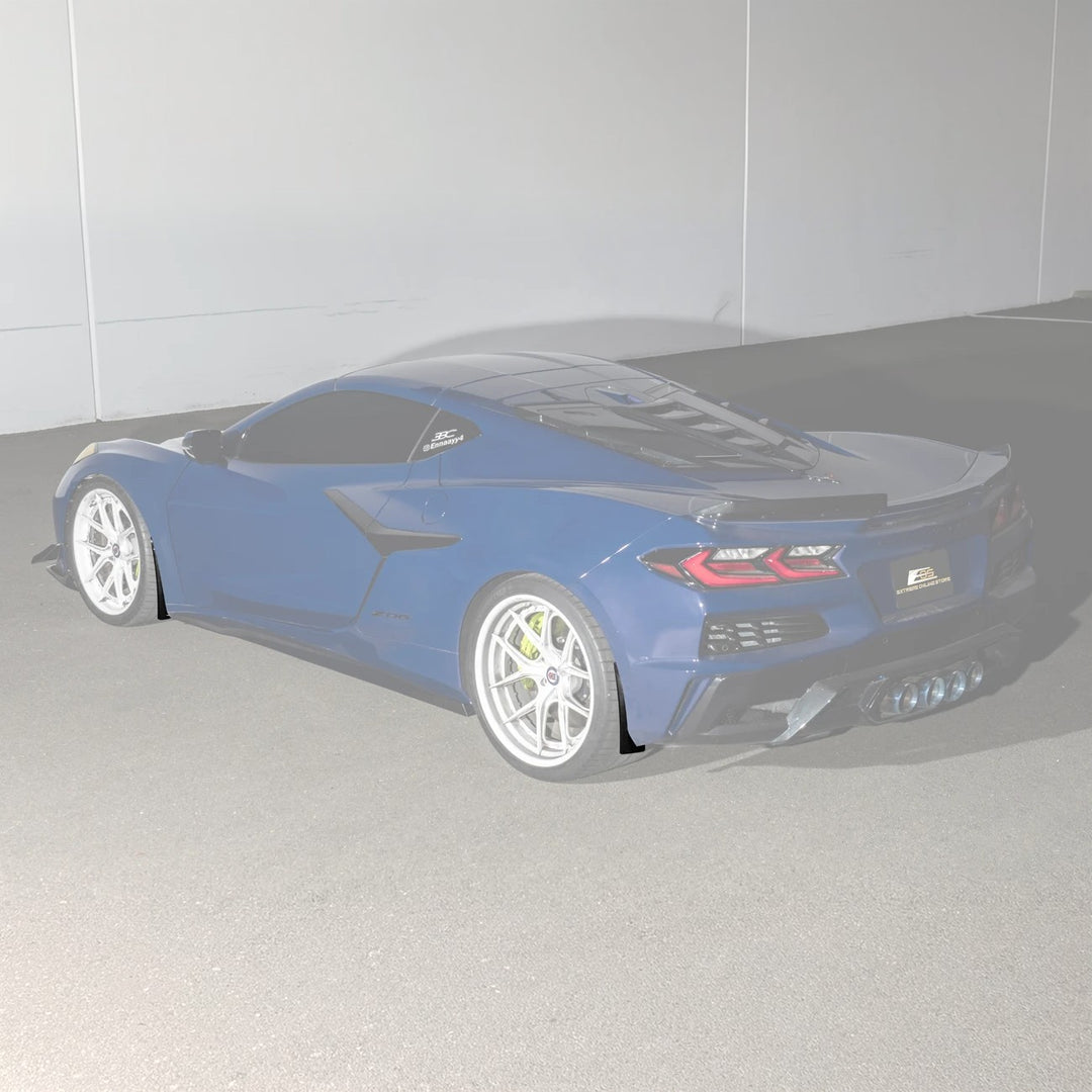 Corvette C8 Z06 Extended V2 Mud Flaps Guards