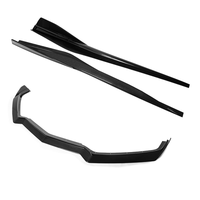 Corvette C8 5VM Front Splitter (2-Piece Version) & Side Skirts