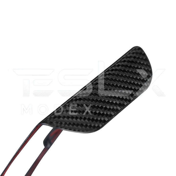 2024-Up Tesla Model 3, 2025-Up Model Y Carbon Fiber Interior Water Cup Frame