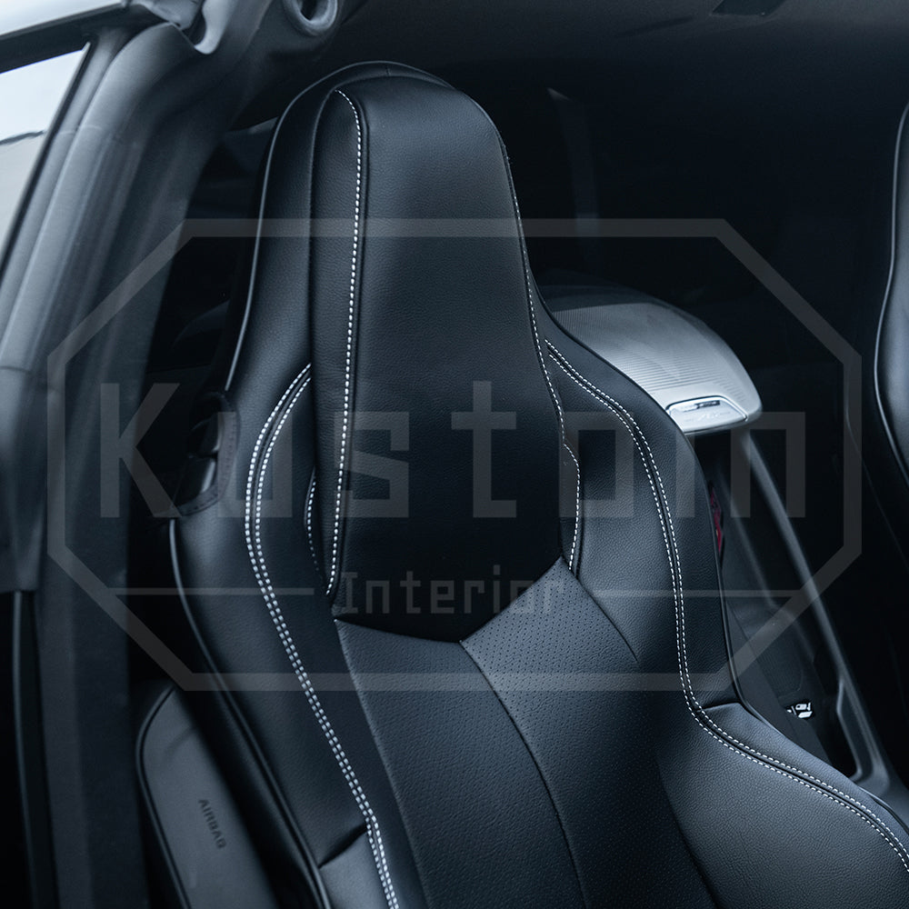 Corvette C8 Premium Custom Leather Seat Covers