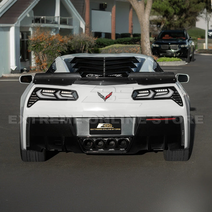 2014-19 Corvette C7 Smoke / Clear Lens Rear Taillight