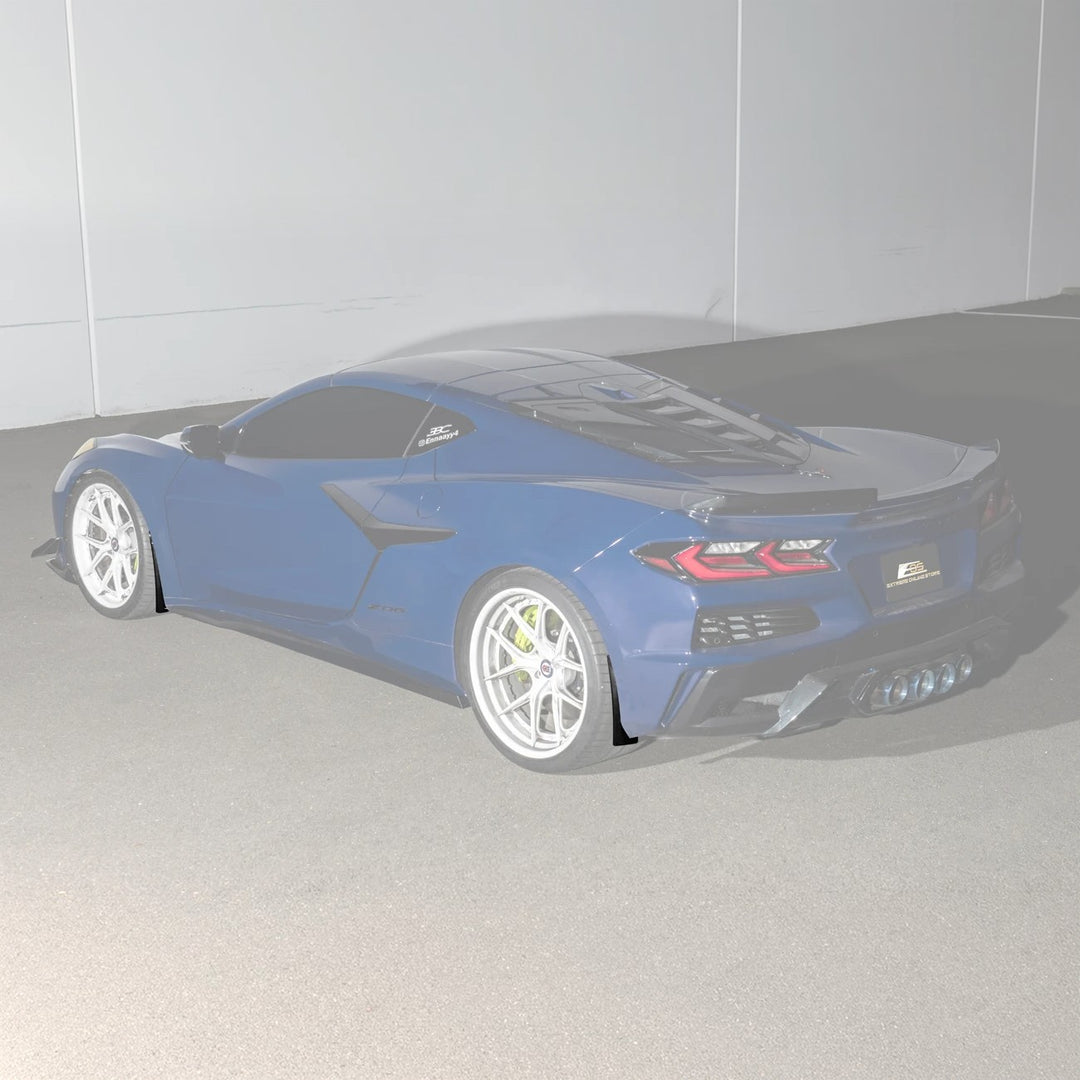 Corvette C8 Z06 Extended V2 Mud Flaps Guards
