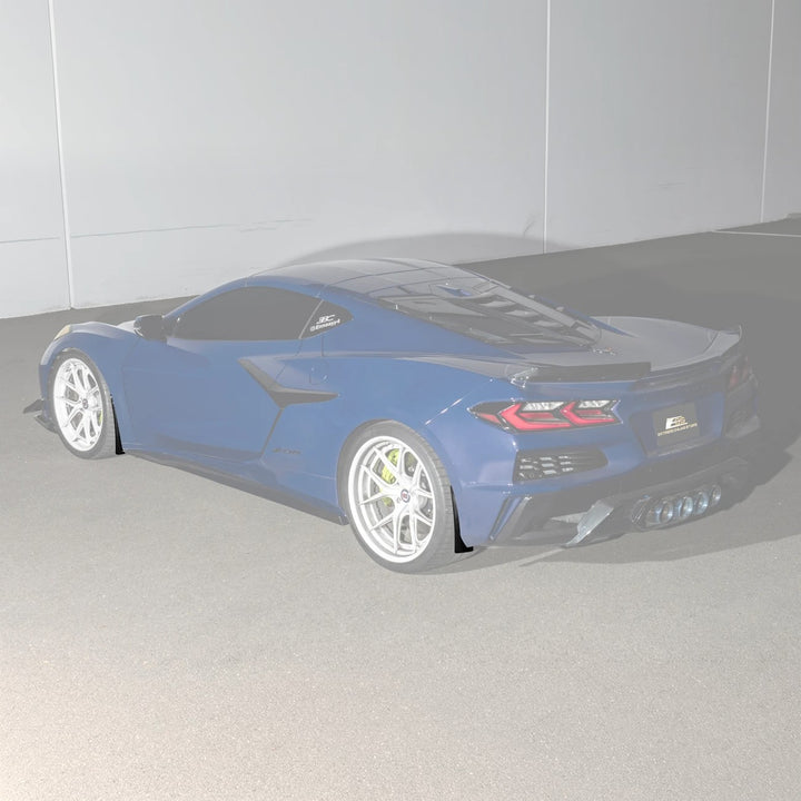 Corvette C8 Z06 Extended V2 Mud Flaps Guards