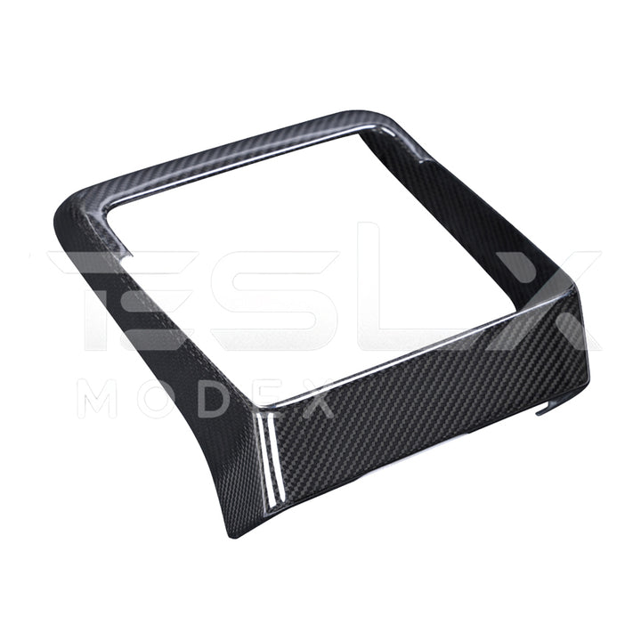 2024-Up Tesla Model 3, 2025-Up Model Y Carbon Fiber Interior Rear Display Frame Cover