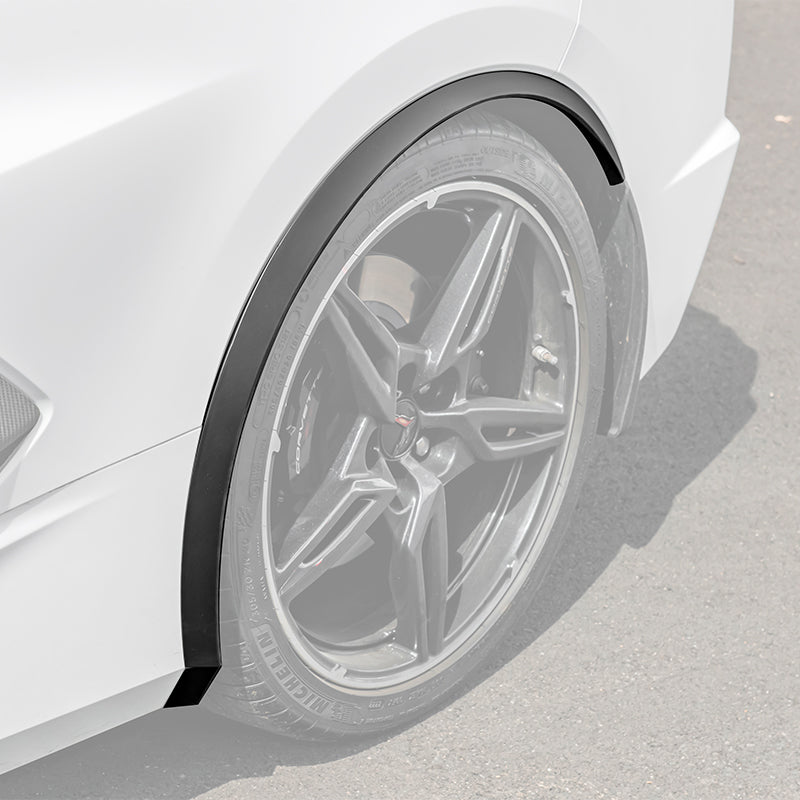 Chevrolet Corvette C8 DRY CARBON FIBER Side Wheel Fender