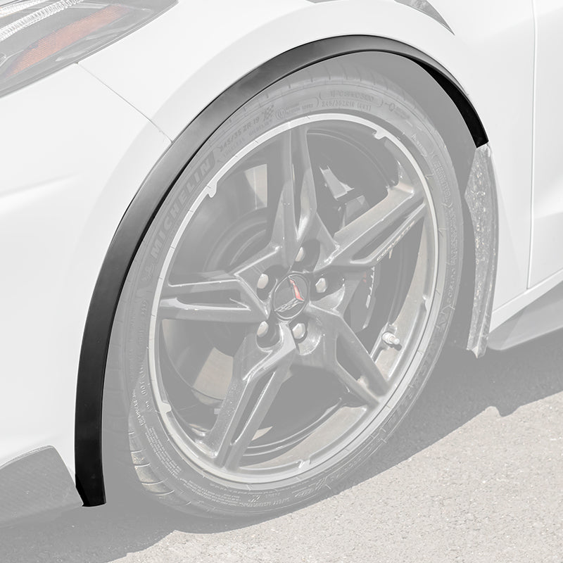 Chevrolet Corvette C8 DRY CARBON FIBER Side Wheel Fender