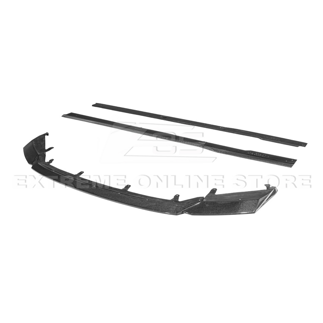 2021-Up Lexus IS Novel Style Front Lip Splitter &amp; Side Skirts