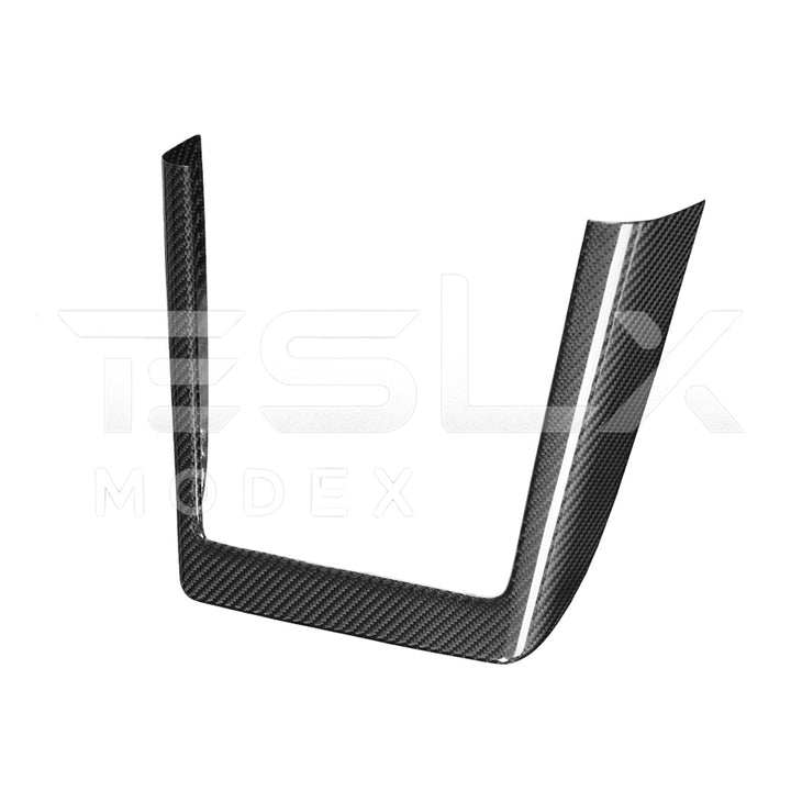 2024-Up Tesla Model 3, 2025-Up Model Y Carbon Fiber Interior Center Console Frame