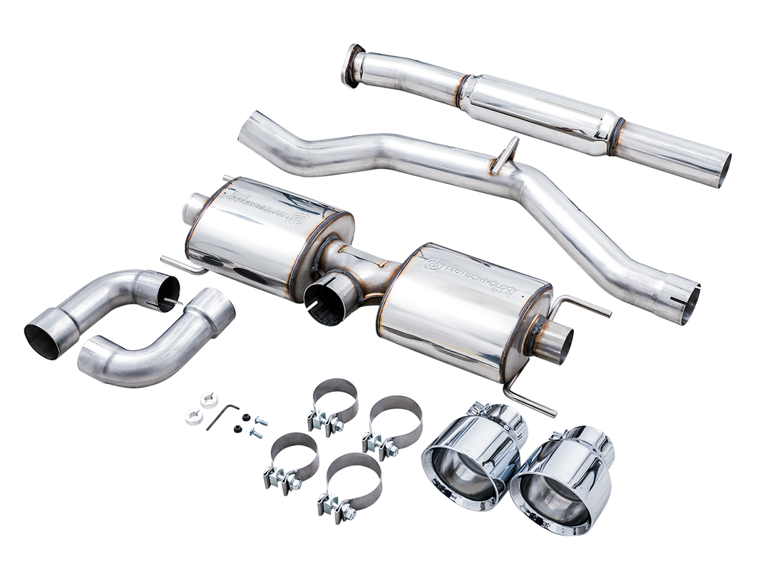 AWE Touring Edition Exhaust for Subaru BRZ / Toyota GR86 / Toyota 86 / Scion FR-S - Chrome Silver Tips