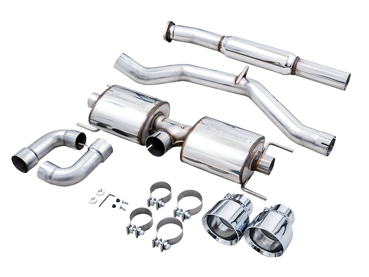 AWE Touring Edition Exhaust for Subaru BRZ / Toyota GR86 / Toyota 86 / Scion FR-S - Chrome Silver Tips