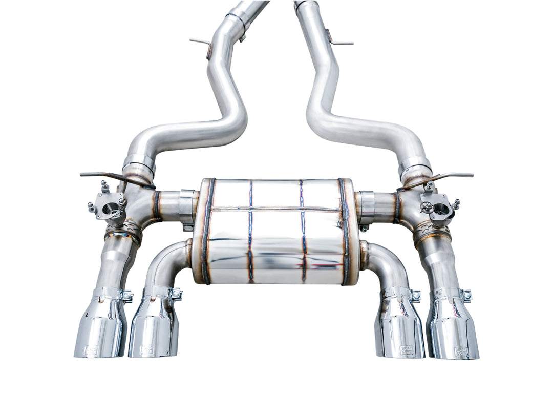 AWE SwitchPath™ Catback Exhaust for BMW F8X M3/M4 - Chrome Silver