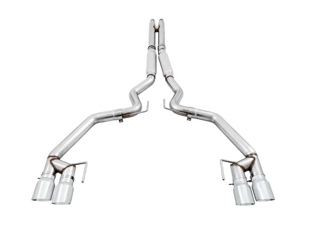 AWE Track Edition Cat-back Exhaust for the &