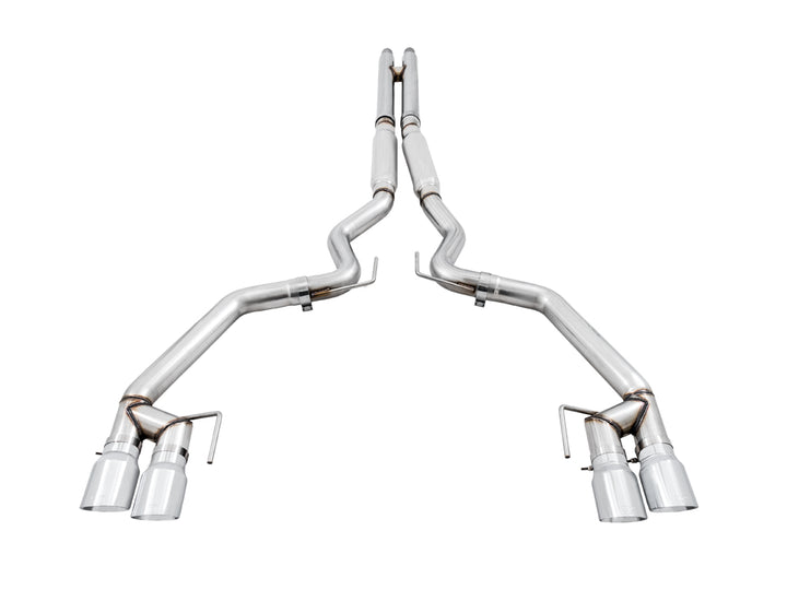 AWE Track Edition Cat-back Exhaust for the &
