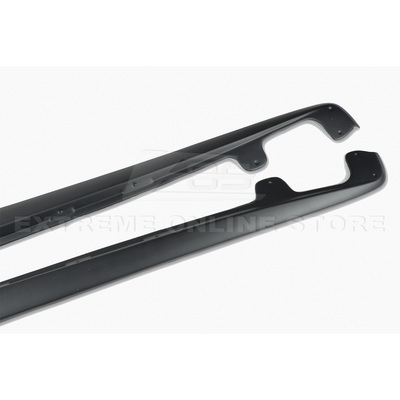 Corvette C6 Base Model Extended Front Splitter Lip & Side Skirts Rocker Panels