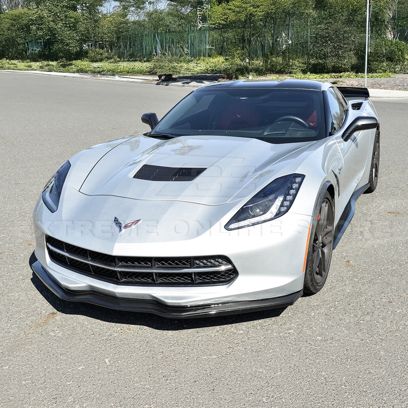 Chevrolet Corvette C7 Stage 2 Central Front Splitter