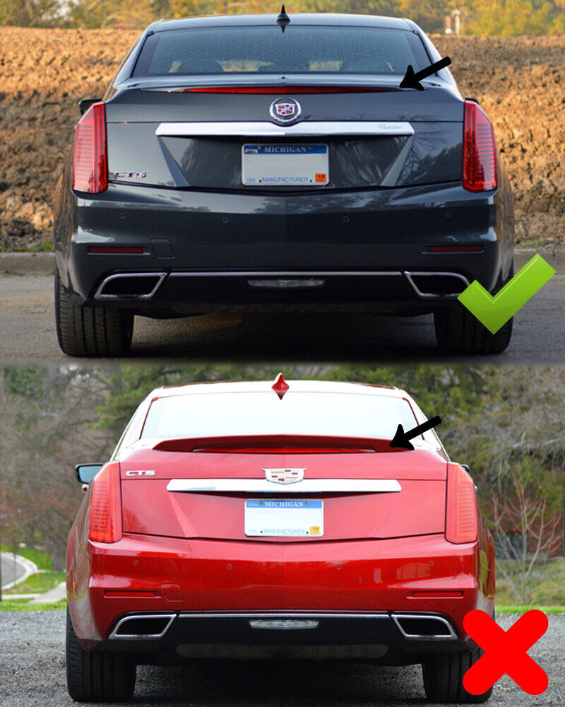 2014-19 Cadillac CTS Wickerbill Rear Spoiler
