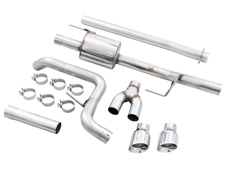 AWE 0FG Dual Side Exit Exhaust for &